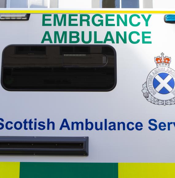 Ambulance in Scotland