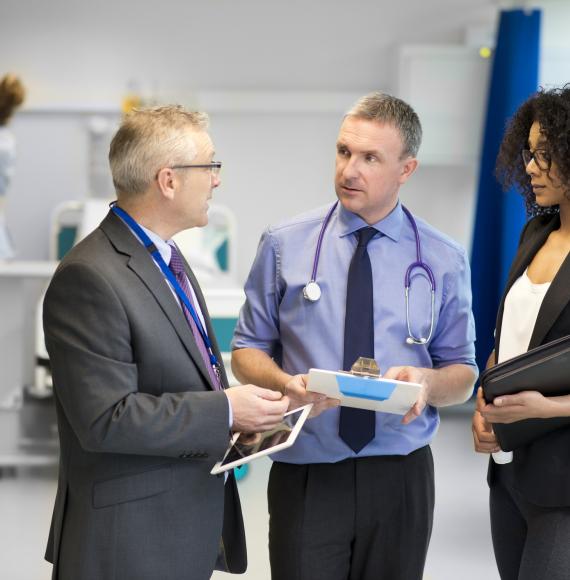 Hospital leadership team