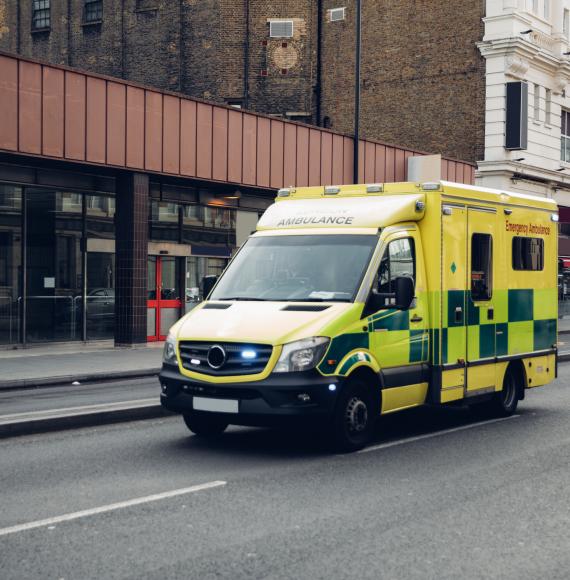 Ambulance in London