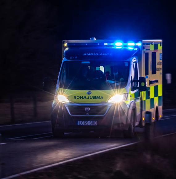 Ambulance in England