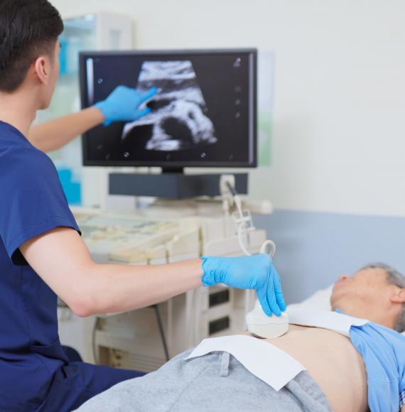 Bowel cancer ultrasound