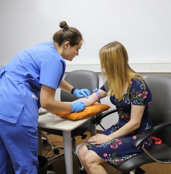 Clinical trial patient