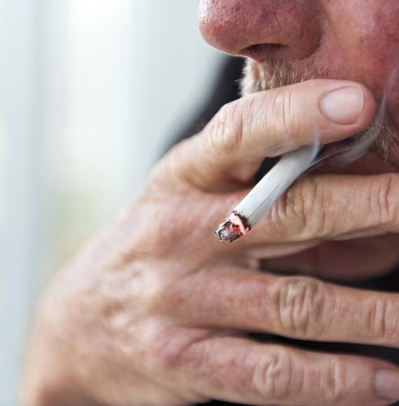 Man smoking