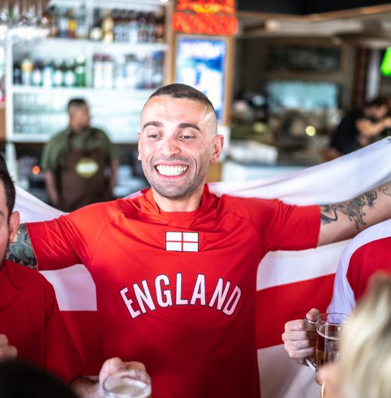 England football fans