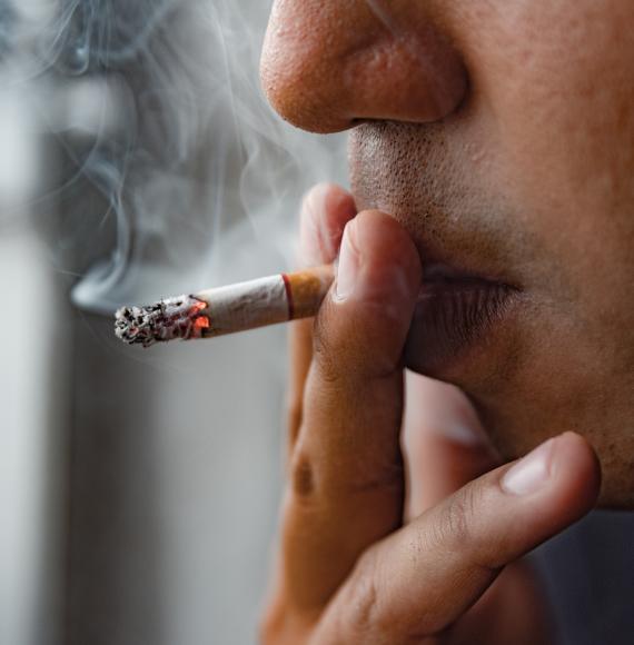 Man smoking