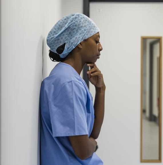NHS worker