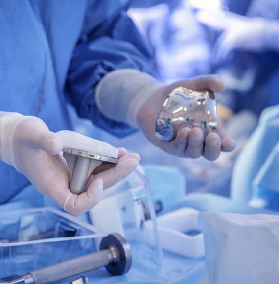 Knee replacement surgery