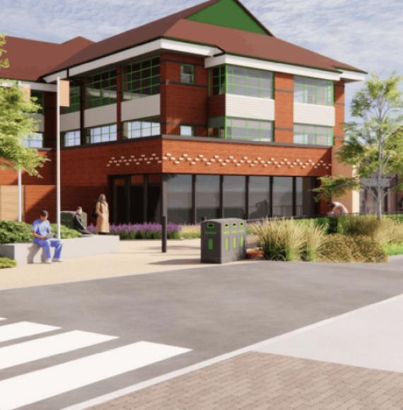 Bolton hospital entrance