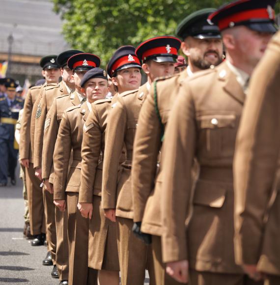 British Army personnel