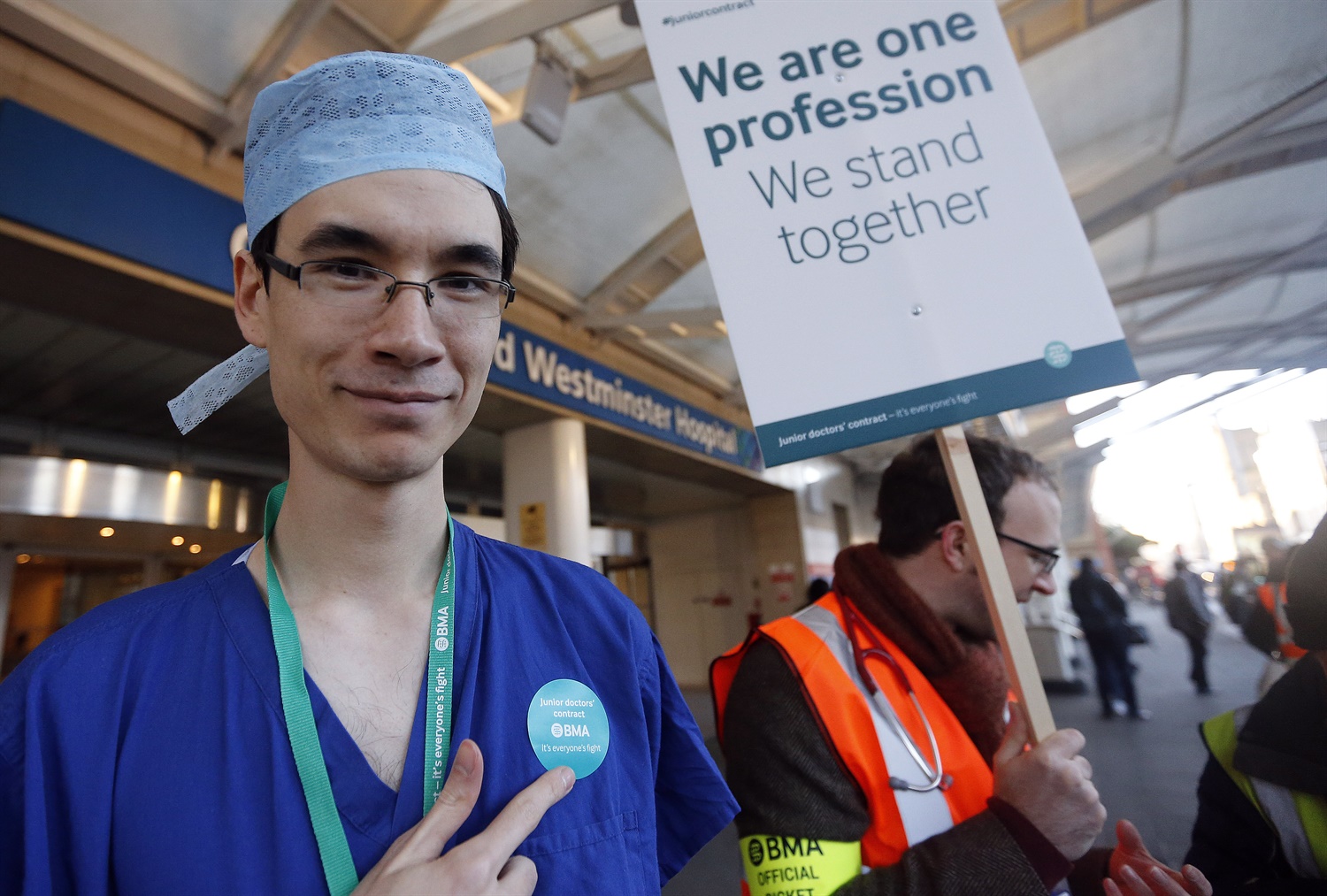 534 junior doctor strike c. Frank Augstein, PA Images 534 junior doctor strike c. Frank Augstein, PA Images