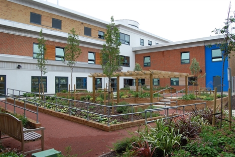 East Ham Care Centre East London garden