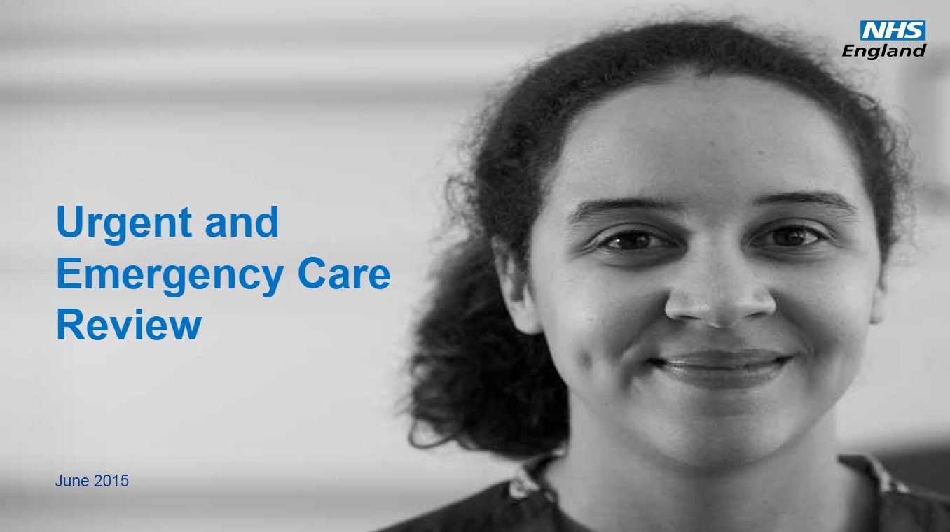 Presentation, urgent care Presentation, urgent care